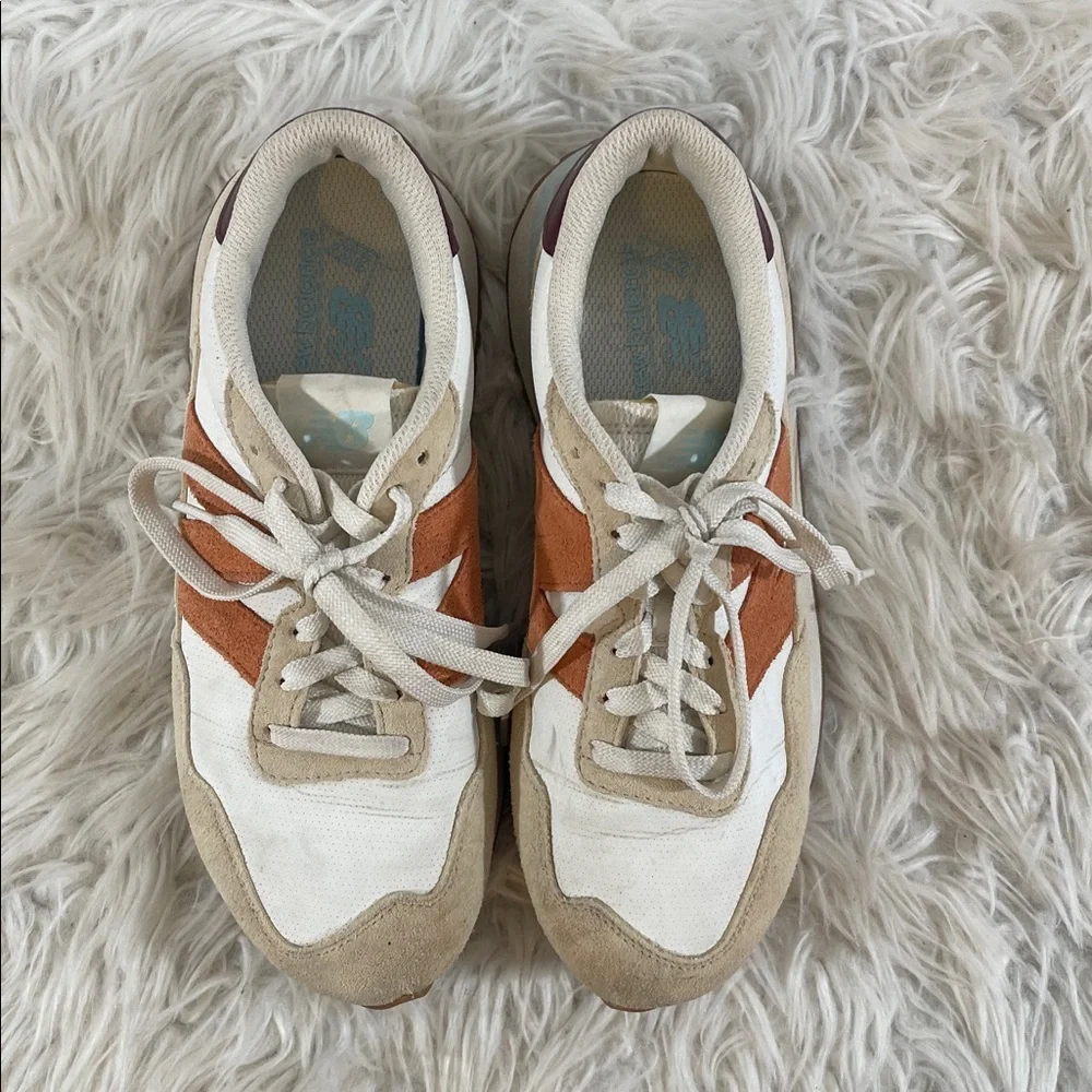 NEW BALANCE 237 SEA SALT SOFT COPPER' Size 9 Sneakers - Picture 4 of 13